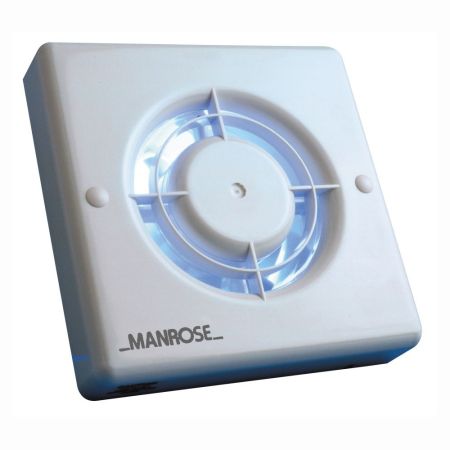 Manrose XF 100mm Bathroom Extractor Fan With Humidity Control | XF100H