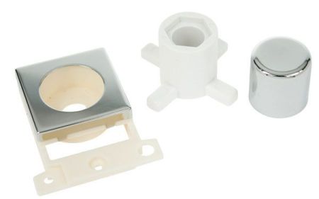 Click Minigrid Dimmer Module Mounting Kit Polished Chrome | MD150CH