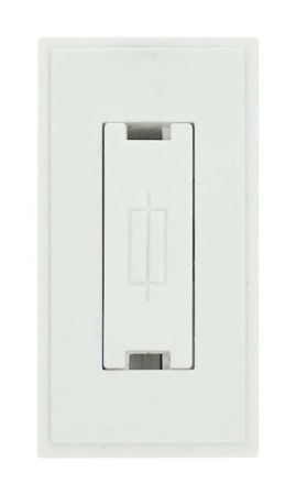 Click New Media 13A FCU Fused Spur Connection Module White MM047WH