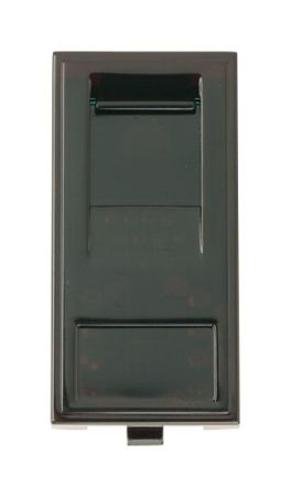 Click New Media RJ45 Cat-5E Outlet Socket Module Black | MM480BK