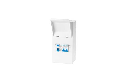Live Electrical 4 Way IP40 Mini Garage Unit C/W 6A & 16A MCB | MMGU63616