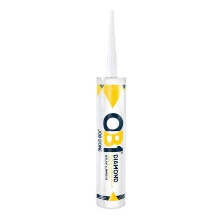 OB1 Diamond Crystal Clear Multi-Surface Sealant & Adhesive | OB1DUSA290CC