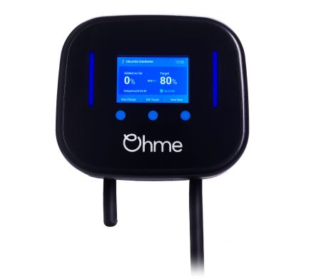 Ohme EV Home Pro Smart EV Charger 7.4kW Tethered 8M | OHME0002GB002-8M