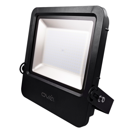 Ovia Pathfinder 200W LED IP65 Floodlight 4000k Black | OV101200BKCW