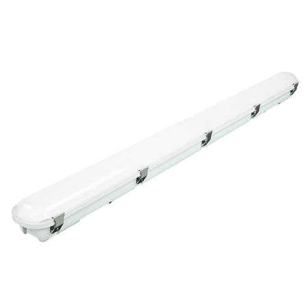 Ovia U-Lite 40W 4FT Twin Non-Corrosive Utility LED Light with Microwave & Emergency | OV80122MWEM