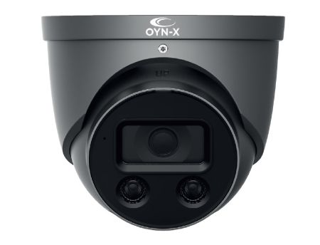 OYN-X Eagle 5MP IR Fixed Lens AI Deterrence IP Turret Camera Grey | EAG5C-AI-IP-TUR-FG