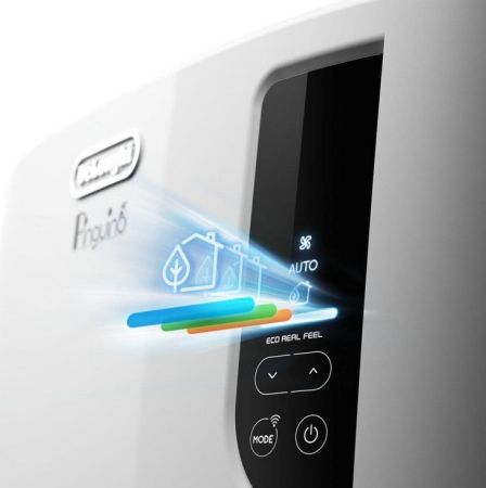 De'Longhi Pinguino PAC EL110 ERF Wifi Silent Portable Air Conditioning Unit | PACEL110ERFWIFI