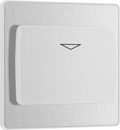BG Evolve PCDBSKYCSW 20A 16A Hotel Key Card Switch - Brushed Steel