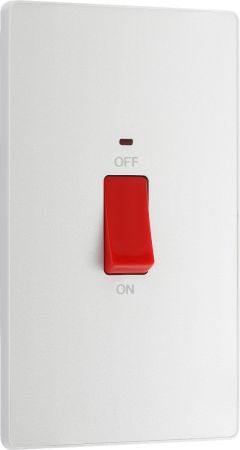 BG Evolve 45 Amp DP Tall Cooler Switch Neon Pearlescent White | PCDCL72W