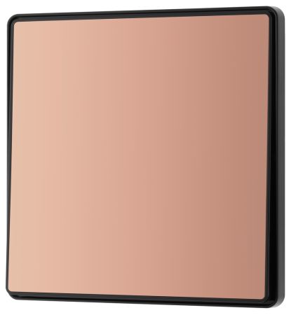 BG Evolve Polished Copper Gang 2-Way 20A Edge to Edge Rocker Light Switch | PCDCP12EB