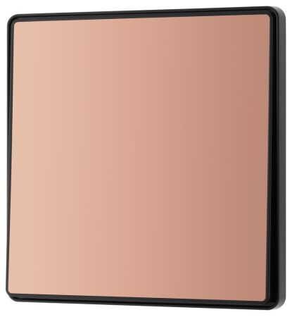 BG Evolve Polished Copper Intermediate 20A Edge to Edge Rocker Light Switch | PCDCP13EB