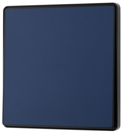 BG Evolve Matt Blue Gang 2-Way 20A Edge to Edge Rocker Light Switch | PCDDB12EB