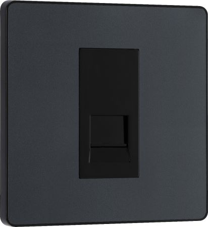 BG Evolve PCDMGBTM1B Single Master Telephone Socket - Matt Grey