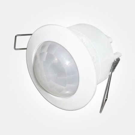 Eterna 4m Flush Mounted 360° PIR Detector White | PIRFM360