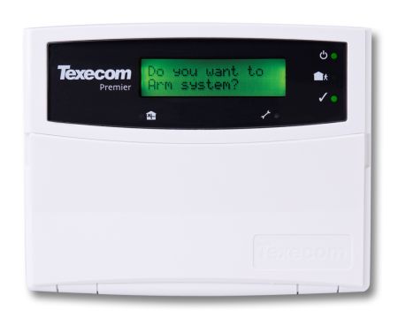 Texecom Premier Elite Standard LCD Remote Keypad | DBA-0001