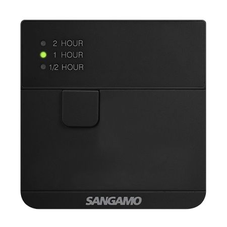 Sangamo Powersaver+ 2 Hour Electronic Boost Timer Black | PSPBB