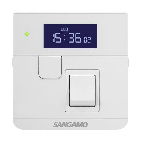 Sangamo Powersaver+ 24 Hour Fused Spur Time Switch with Boost | PSPSF24