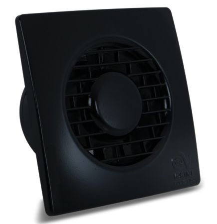 Vortice Punto 10127 Filo MF 100/4″ IPX4 Timer Bathroom Fan Black