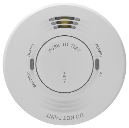 Qvis Fire QFS-ELCON10-IS Elite Mains 230V Powered Interlinakable Smoke Alarm