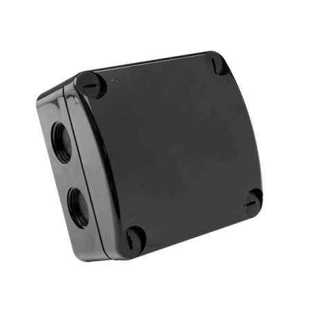 Unicrimp Q-Nect IP66 Weatherproof Enclosure Black | QOE8553BLK