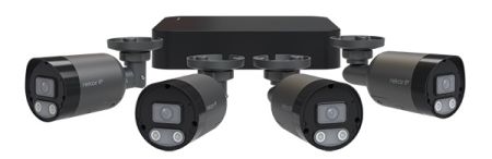 ESP Rekor IP 24/7 IP PoE 2MP 4CH 4 Camera Kit 1TB Grey | RC24KB4G