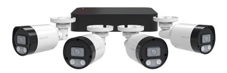 ESP Rekor IP 24/7 IP PoE 2MP 4CH 4 Camera Kit 1TB White | RC24KB4W