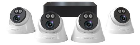 ESP Rekor IP 24/7 IP PoE 2MP 4CH 4 Dome Camera Kit 1TB White | RC24KD4W