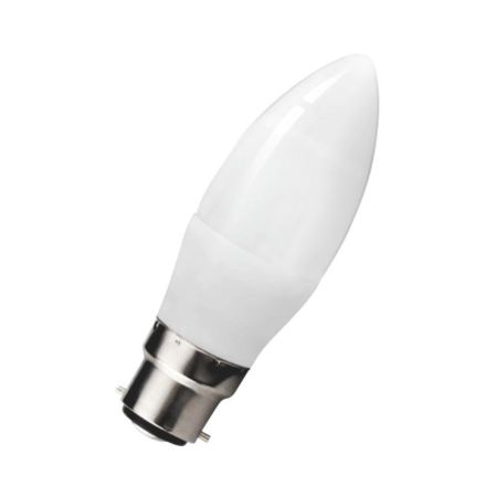 Kosnic Reon 5w LED Frosted Candle Lamp BC/B22 Daylight | CND05/B22-N65