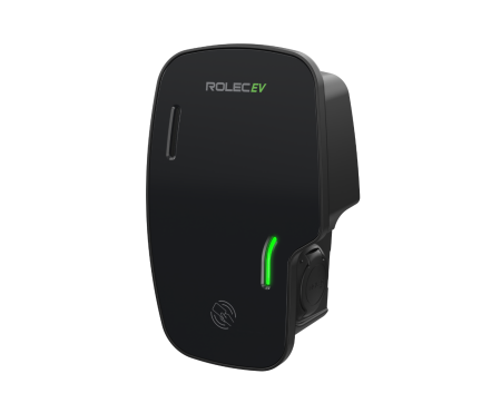 Rolec Zura 22kW TruePEN 4G / Wi-Fi 3-Phase EV Charger Black | ROLEC3046B