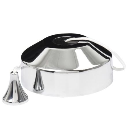 Knightsbridge 10AX 2-Way Bathroom Pull Cord Switch Polished Chrome | 8300PC
