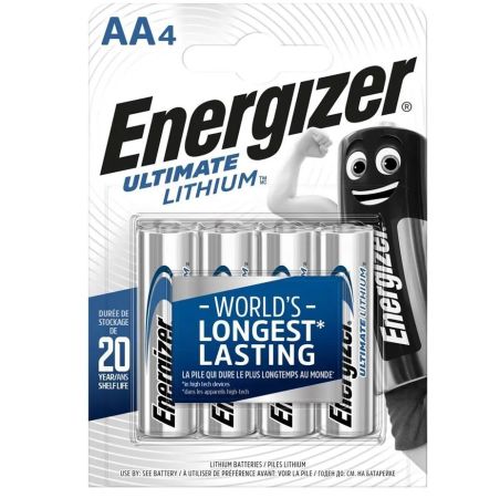 Energizer Ultimate Lithium AA Batteries for Texecom GBV-0001 Wireless Bell Box | S5716