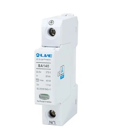 Live Electrical SA140 2 Pole 20kA/40kA Type 2 Surge Protection Device