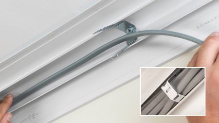 D-Line Safe-D F-Clip50 for 50mm+ Trunking - PACK OF 50 | SAFEDFCLIP50/50