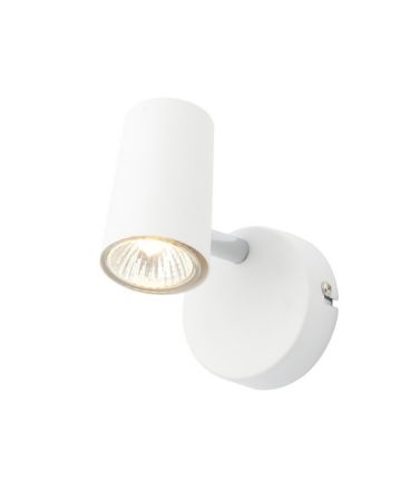 Inlight Harvey 1 Light GU10 Single Spotlight White