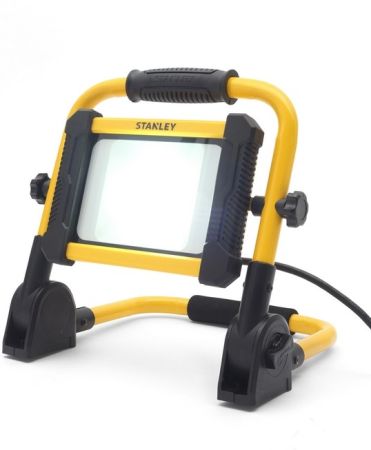 Stanley 240V IP65 10w LED Folding Work Light Open