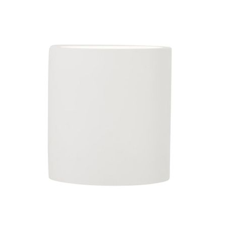 Forum Inlight Osuna Up/Down Plaster Wall Light White | INL-37244-WHT