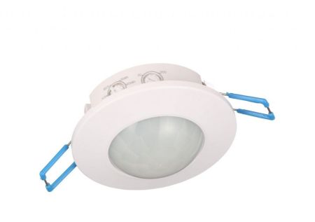 Zinc Thea Dual Mount Surface or Recessed PIR Motion sensor Recessed Mounted