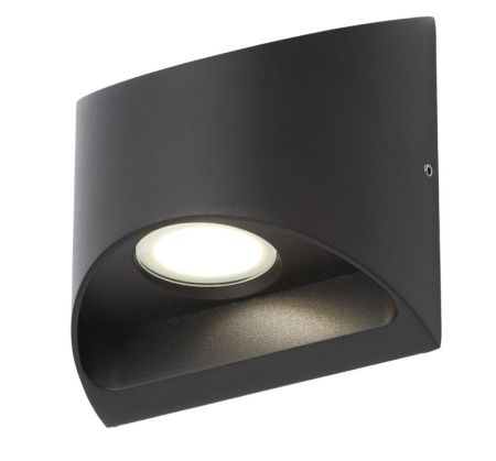 Forum Zinc Manu Up and Down 8w LED Wall Light | ZN-29993-BLK