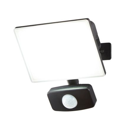 Forum Coast Trosa 20w PIR IP65 LED Floodlight | CZ-41091-BLK