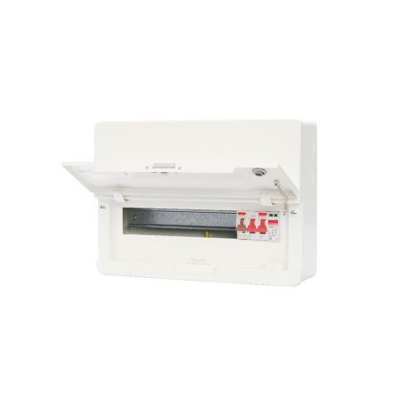 Contactum Defender 12 Way 100A Main Switch Consumer Unit & SPD | SDD121SPMS