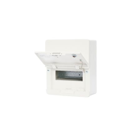 Contactum Defender 2 Empty 8 Module Metal Enclosure | SDME08MS