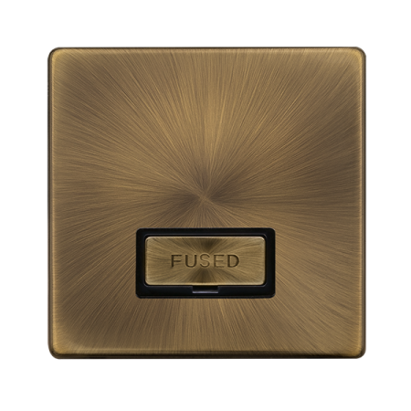 Click Definity Antique Brass 13a Un-switched Spur - SFAB750BK
