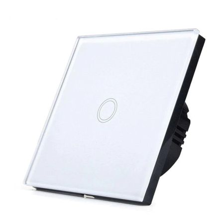 Ener-J Smart WiFi 1 Gang Touch Switch (No Neutral Needed) White | SHA5312