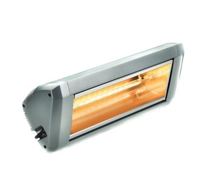 ATC Sienna 2Kw Outdoor Quartz Infra-Red Electric Heater Silver | SIE2.2KW-SL