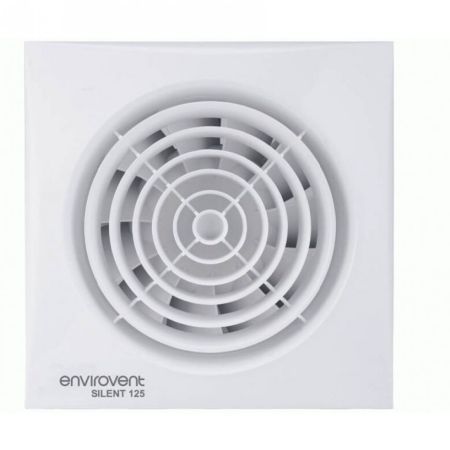 Envirovent Silent 125 Whisper Quiet WC & Bathroom Extract Fan | SIL125S