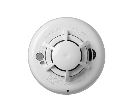 Visonic PowerMaster PowerG Wireless Smoke and Heat Detector | SMD-429PG2