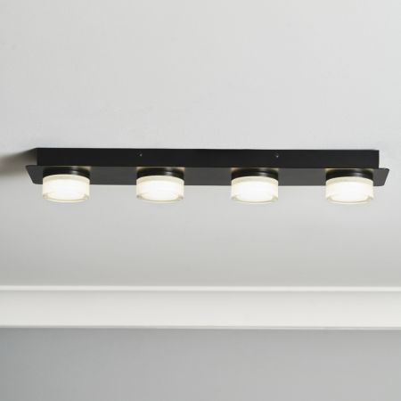 Forum Spa SPA-31737-MBLK Amalfi 20w LED 4lt Bar Flush Matt Black