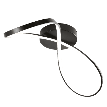 Forum Spa SPA-36130-MBLK Dafni Infini LED Flush IP44 Matt Black