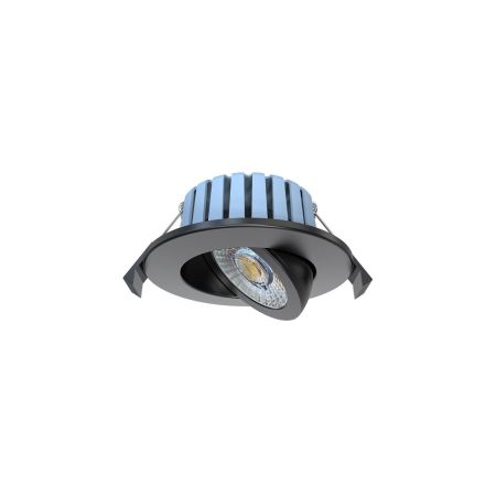 Forum Lighting Eden Adjustable IP65 7W CCT LED Downlight White | SPA-41111-BLK