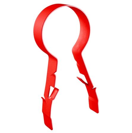 LINIAN SuperClip Cable Clip 18-20mm Red (Pack 25) | 1LSR1820